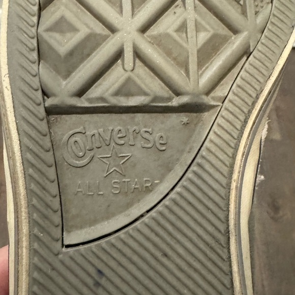 CONVERSE Army Green Canvas Shoes Size 6.5 Womens 4.5 Mens Unisex All Star - Picture 13 of 14